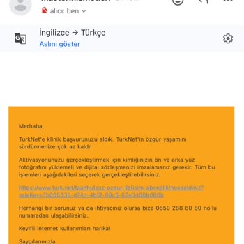 TurkNet Başvurumda İnternetim Bir Haftadır Aktif Edilmedi Mağduriyetim Artıyor