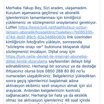TurkNet Başvurumda İnternetim Bir Haftadır Aktif Edilmedi Mağduriyetim Artıyor