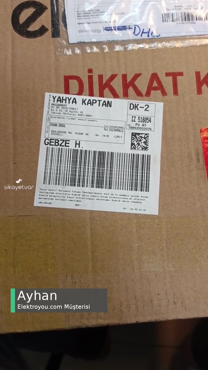 Elektroyou.com Kırık Malzeme videonun kapak resmi