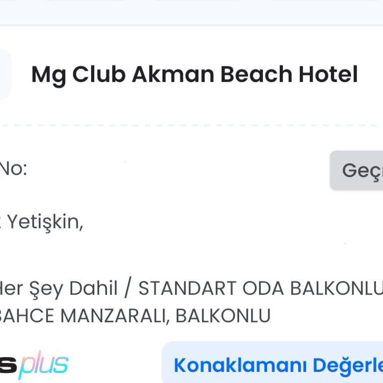 Otel Hizmet Kalitesi ve Rezervasyon Deneyimi Hakkında Şikayet