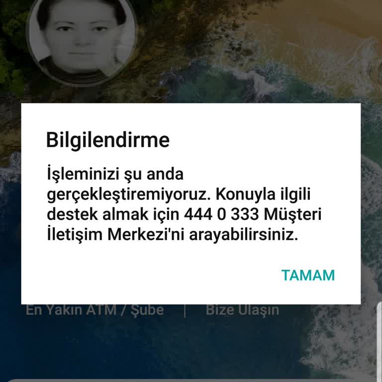 Yurt Dışında İnternet Bankacılığına Erişim Sorunu Ve Müşteri Hizmetleri İle İletişim Problemi