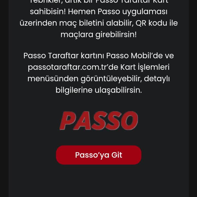 Ödeme Alındıktan Sonra Passolig Kartı Aktive Edilmiyor, Müşteri Hizmetleri Çözüm Sunmuyor