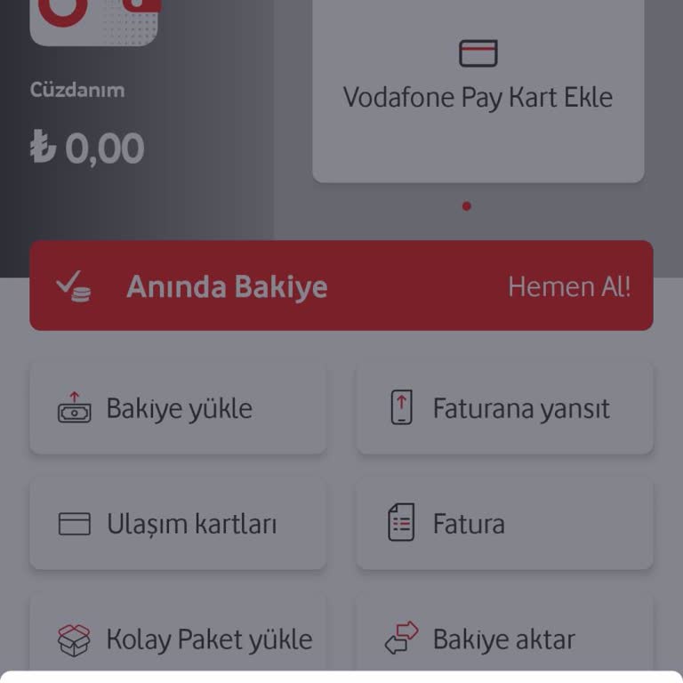 Vodafone Pay Hesabımda Sanal Kart Oluşturamıyorum, Acil Çözüm Bekliyorum