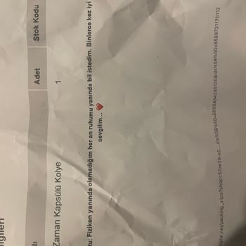 Yanlış Ürün, İlgisiz Müşteri Hizmeti Ve Hediye Notunda Büyük Hata Yaşadım