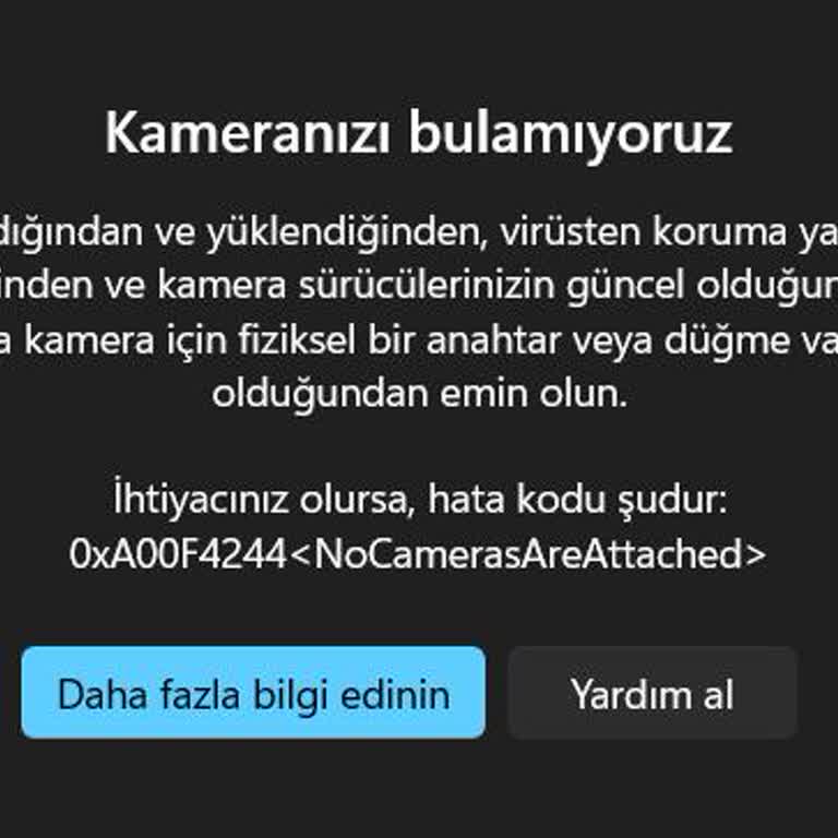 HP Victus Dizüstü Bilgisayarımın Kamerası Çalışmıyor, Destek Ve Çözüm Alamıyorum