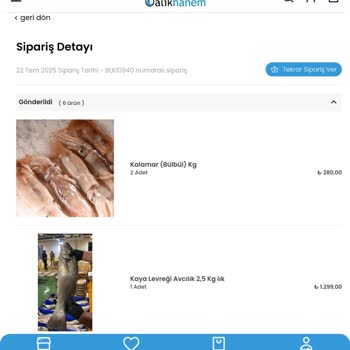 Balikhanem.com'dan Sipariş Verdim, Ürünler Gönderilmedi Ve İletişim Sağlanmadı