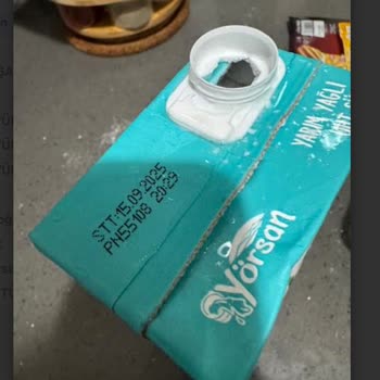 Yörsan Süt Açınca Kesildi Ve Yoğurt Kıvamına Geldi!