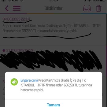 Ödeme Başarısız Oldu, Para Çekildi Siparişim Yok