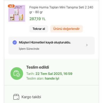 Son Kullanma Tarihi Geçmiş Ürün Gönderildi, Müşteri Hizmetleri Yetersiz Kaldı