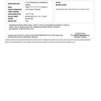 Başarısız Ödeme Sonrası Çifte Para Çekimi Ve Sipariş Oluşmaması