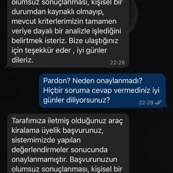 Keyfi Üyelik İptali Ve Müşteri Hizmetlerinde Saygısız Tutum