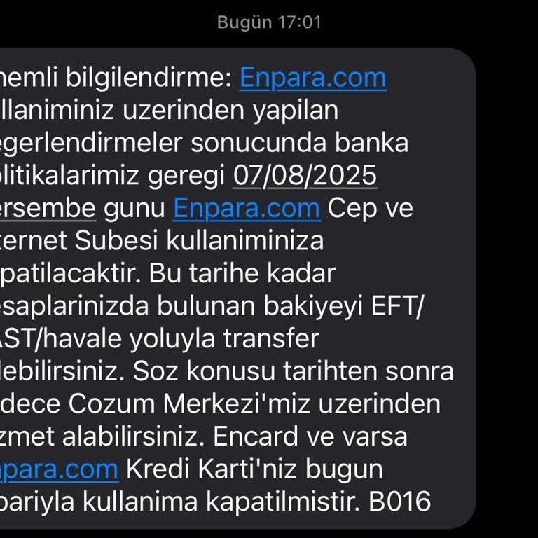 Sebepsiz Hesap Kapatılmasıyla Büyük Mağduriyet