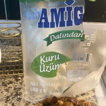 Aldığım Kuru Üzümde Karışık Ve Kalitesiz Ürün Şoku: Sorumluluk Bekliyorum