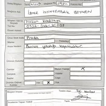 Prada Gözlüğün Burun Yastığı Sorunu Ve Beymen'in Yetersiz Çözümü