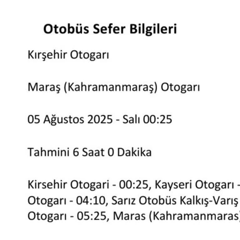 Otobüsün 75 Dakika Gecikmesi Ve Saygısız Şoför Davranışı