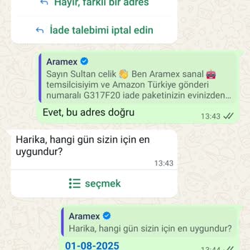 Amazon İade Kargom Günlerdir Alınmadı Mağdur Edildim