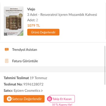 Viejo Zayıflama Kahvesi Kilo Vermemi Sağlamadı Aksine İştahımı Artırdı