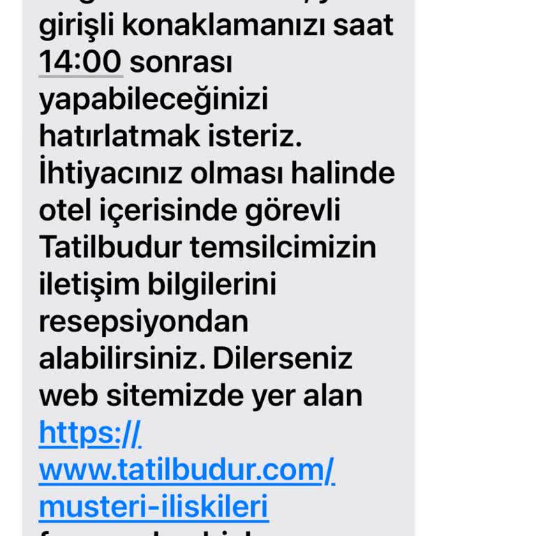 Grand Blue Sky Otel’de Hijyen, Yemek Ve Hizmet Yetersizliği Nedeniyle Yaşanan Memnuniyetsizlik