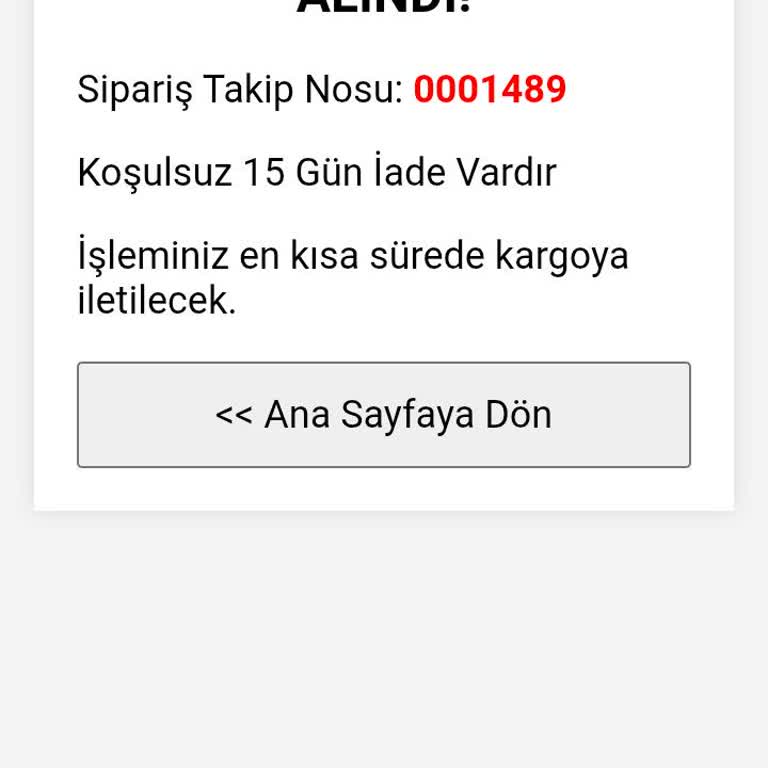 Satıcıya Ulaşamıyorum, Siparişi İptal Edemiyorum