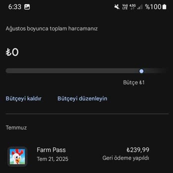 Hay Day Oyununda İzinsiz Para Çekimi Ve Geri Ödeme Sorunu