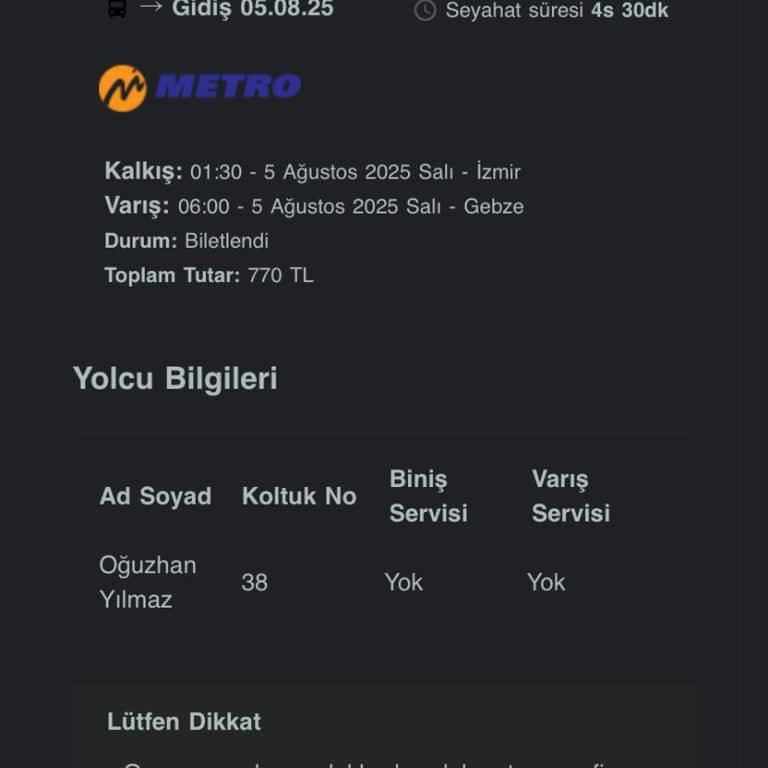 Uyuyunca İneceğiniz Yeri Kaçırabilirsiniz