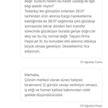 Siparişim 10 Gündür Teslim Edilmedi Mağduriyetim Artıyor