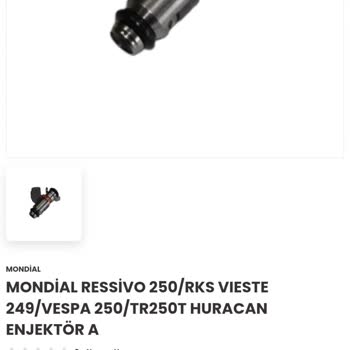 Mondial Ressivo 250 Motosiklet İçin Yedek Parça Temininde Büyük Sorun Ve Yetersiz Müşteri Desteği