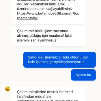 Betsmove'da Çekim İşlemi Sürekli Erteleniyor Ve Sonuçlanmıyor