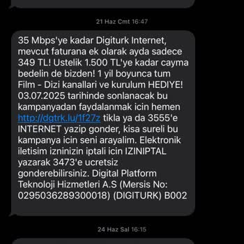 Söz Verilen Hediye Film Kanalları Sunulmadı, Üyelik İptal Edeceğim