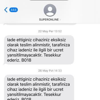 İade Edilen Cihaz İçin Haksız 1000 TL Fatura Şoku