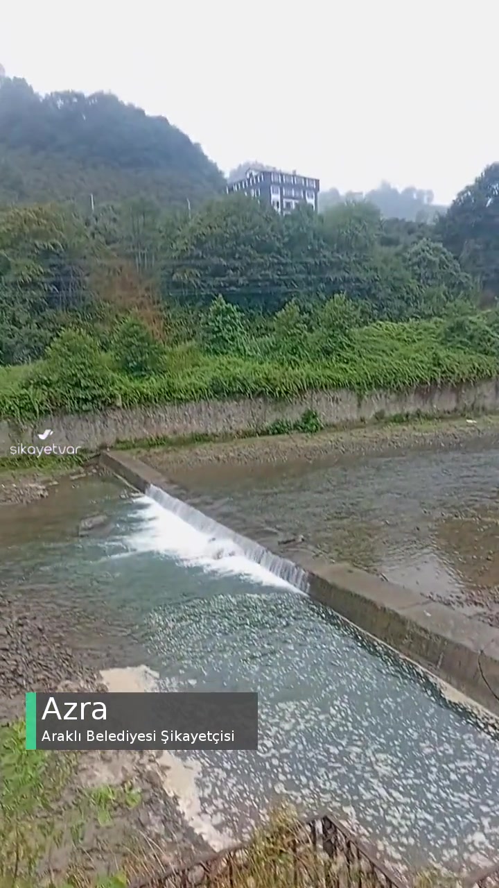 Araklı Karadere Çevre Kirliliği Atık Su! videonun kapak resmi