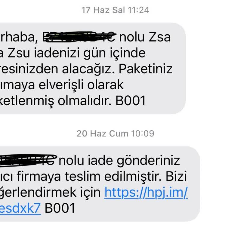 İade Edilmeyen Ürün Ücretleri Ve İlgisiz Müşteri Hizmeti
