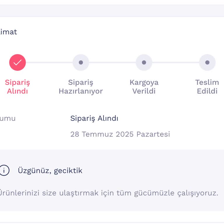 Siparişim Ne Kargoya Verildi Ne İade Edildi: Mağduriyetim Giderilmiyor