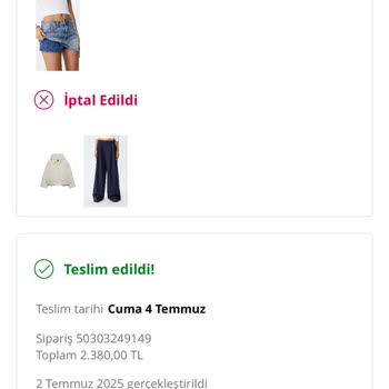 İptal Edilen Siparişin İade Ücreti 3 Gündür Yatırılmadı, Müşteri Hizmetlerine Ulaşılamıyor