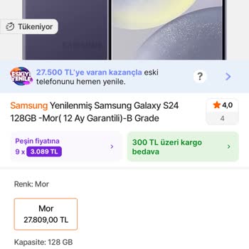 Teslimattan Önce Yapılan İndirimde Fiyat Farkı İadesi Talebi