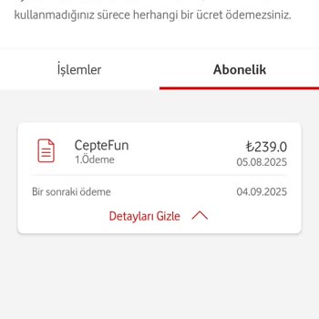 Onayım Olmadan Başlatılan Cepte Fun Aboneliği Ve Haksız Ücret