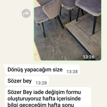 Aldığım Yemek Odası Takımı Teslim Edilmedi, Mağdur Edildim!
