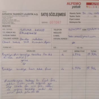 Aldığım Yemek Odası Takımı Teslim Edilmedi, Mağdur Edildim!