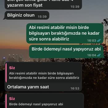 Ekran Değişimi İçin Ödeme Yaptım, Bilgisayarım Alınmadı Ve Param İade Edilmiyor