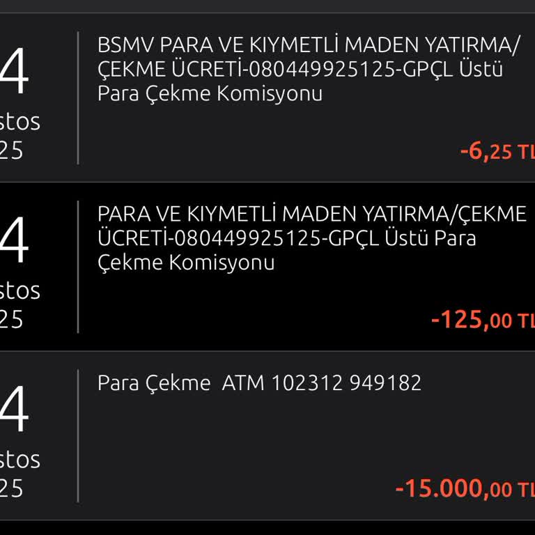 ATMden Komisyon Kesintisi Ve Eksik Bilgilendirme Mağduriyeti