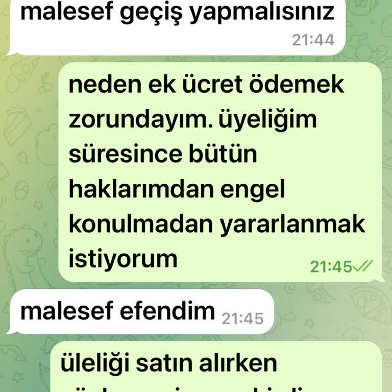 Alfa IPTV'de Üyelik Haklarının Keyfi Kaldırılması Ve Ek Ücret Talepleri