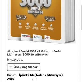 İptal Edilen Kitapların Ücreti Hâlâ İade Edilmedi