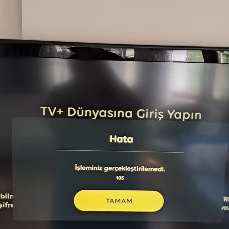 TV+ Sürekli Hata Veriyor, Müşteri Hizmetleri Çözüm Sunmuyor