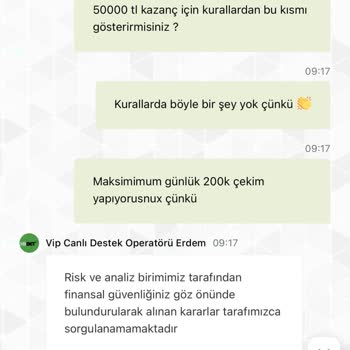 Kazancım Gerekçesiz Olarak Silindi, Mağdur Edildim