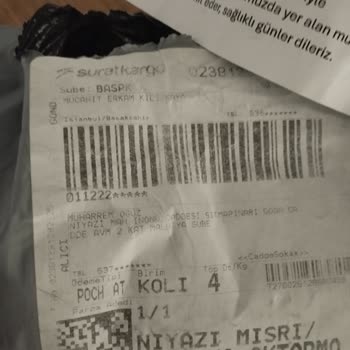 Siparişim Yerine Farklı Ve Değersiz Bir Ürün Gönderildi