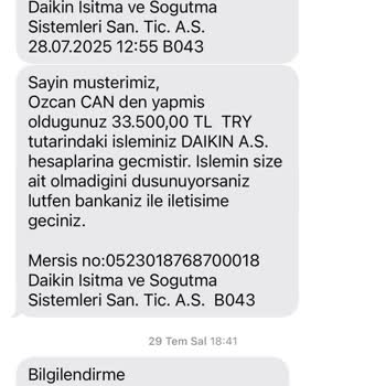 Satın Alınan Klimanın Kurulumu Yapılmadı, Mağduriyet Giderilmiyor