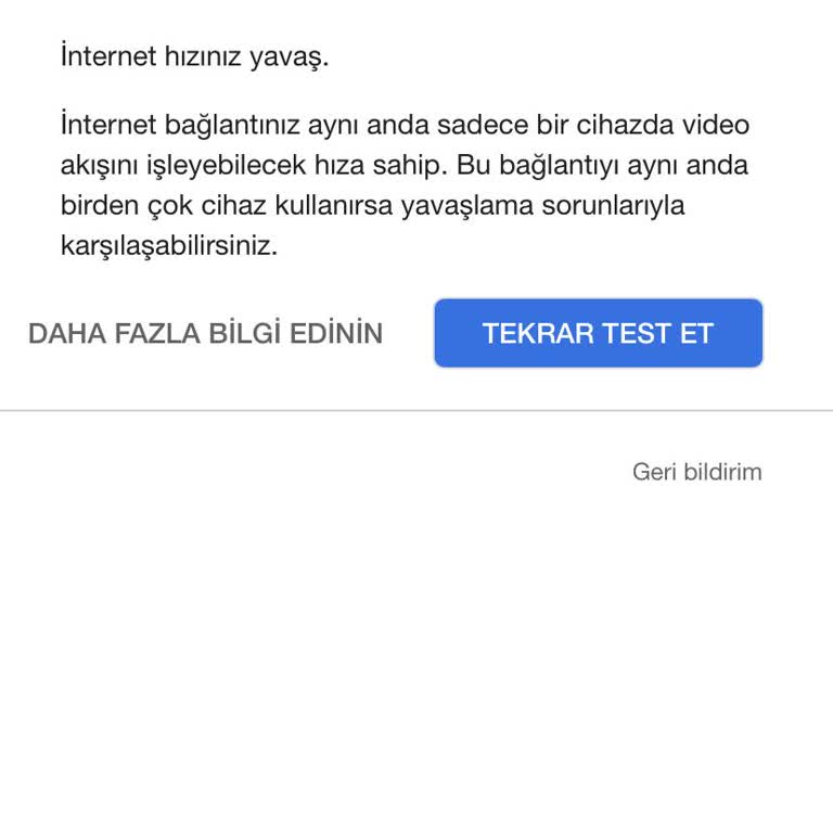 Kablo Net Hız Sorunu Ve Yetersiz Destek Nedeniyle Mağduriyet