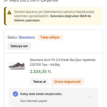 Ayakkabı Değişimi Yerine Para İadesi Yapıldı Kupon Da Kullanılamıyor