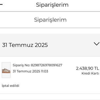 Stokta Olan Ürünün Siparişi Sebepsizce İptal Edildi