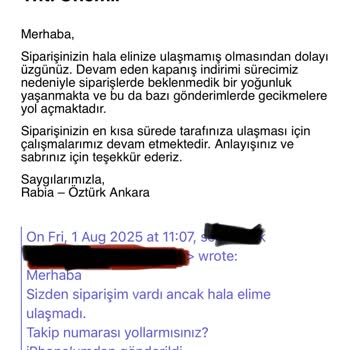 Siparişim Teslim Edilmedi Kargo Bilgisi Paylaşılmıyor
